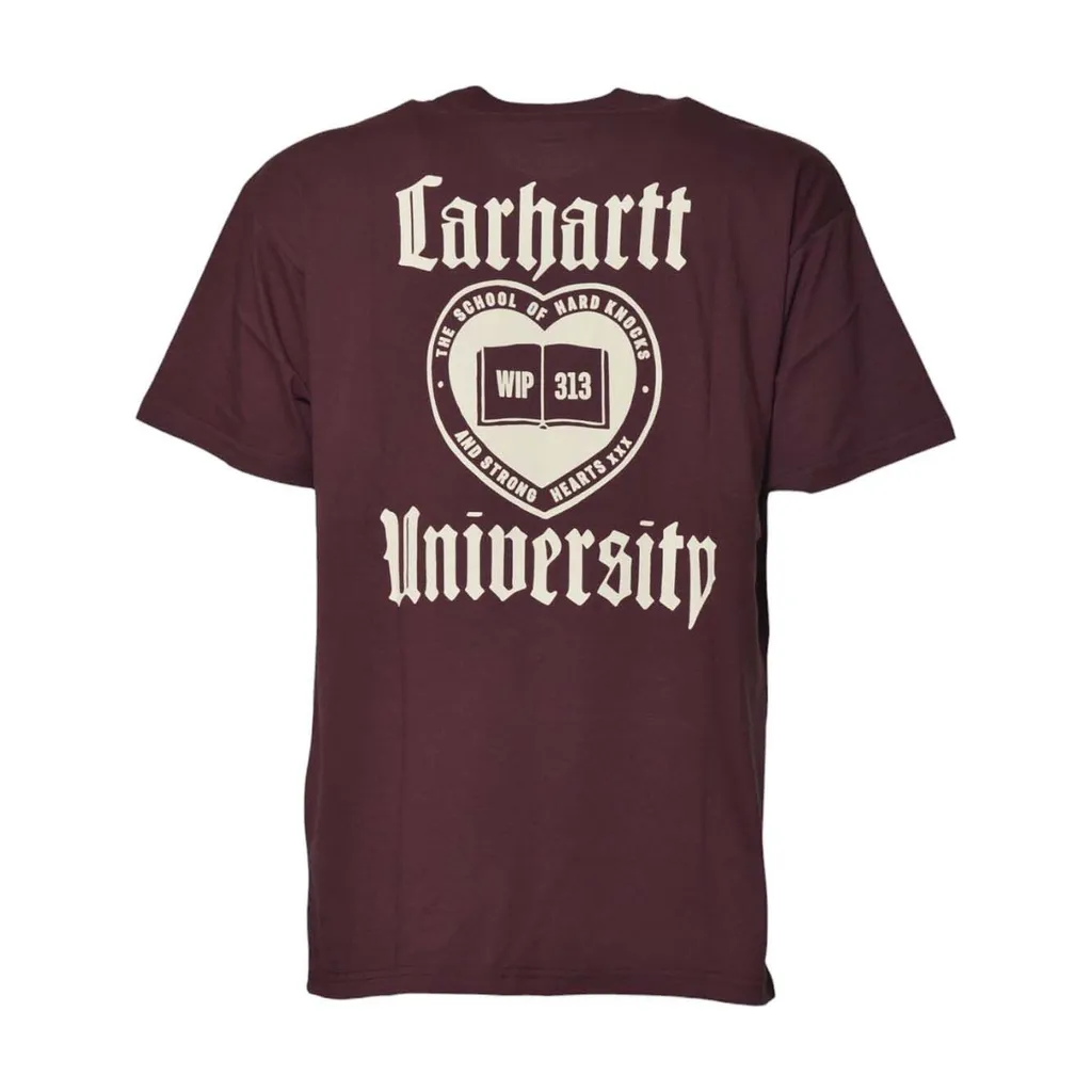 Carhartt Wip Logo Printed Crewneck T-Shirt