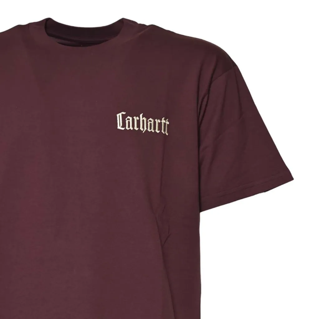 Carhartt Wip Logo Printed Crewneck T-Shirt
