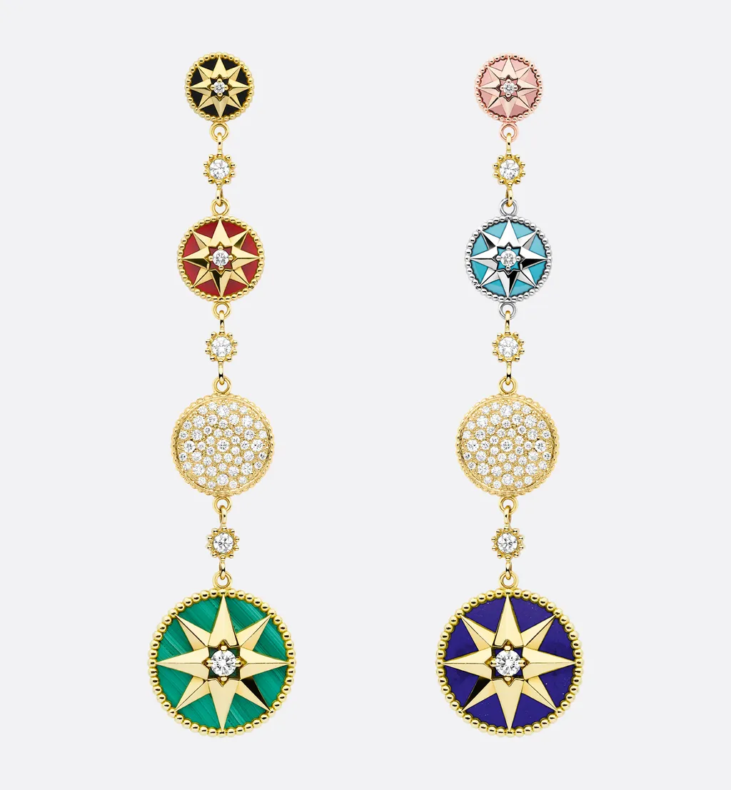 Rose Des Vents Earrings