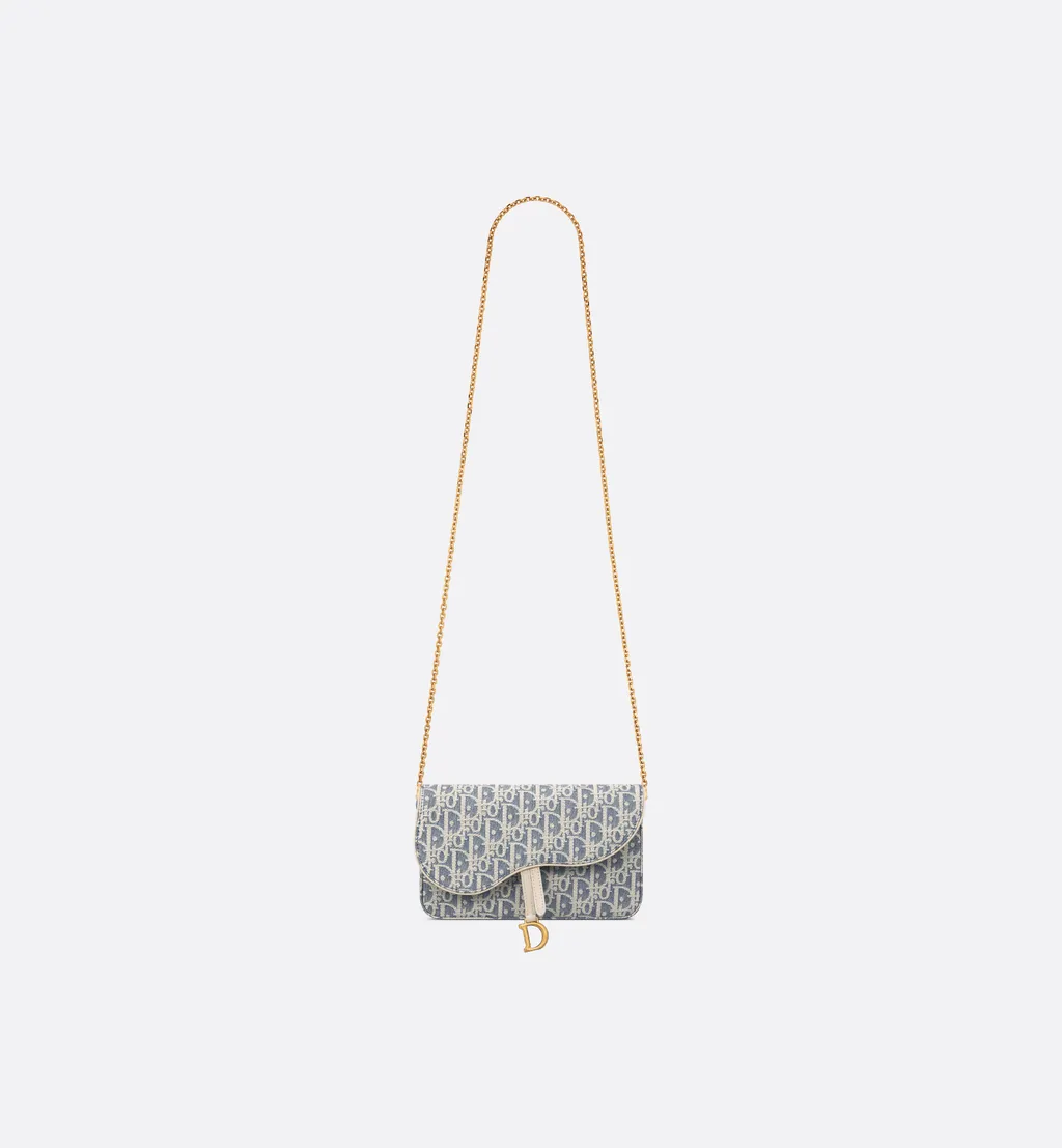 Medium Saddle Pouch With Chain