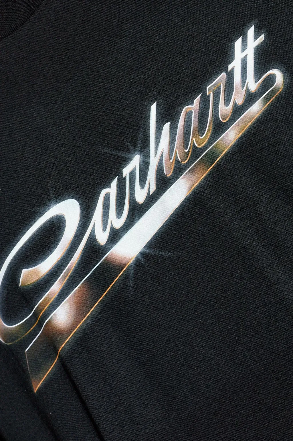 Carhartt Wip Logo Printed Crewneck T-Shirt