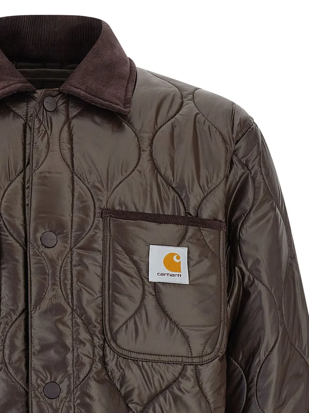 Carhartt Wip Quilted Corduroy-Collar Jacket