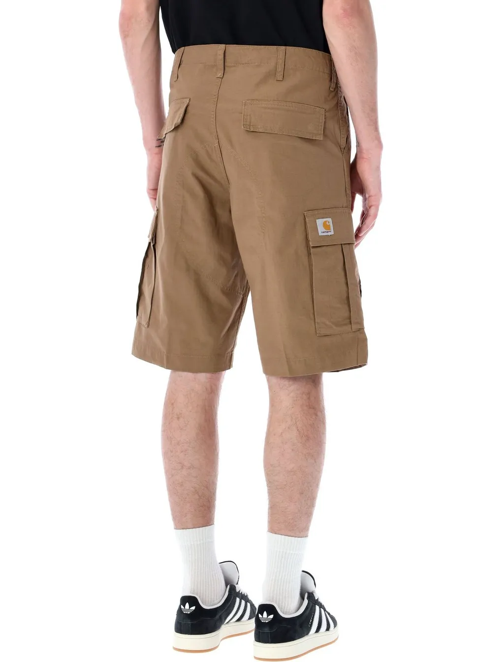 Carhartt Wip Logo Patch Cargo Shorts