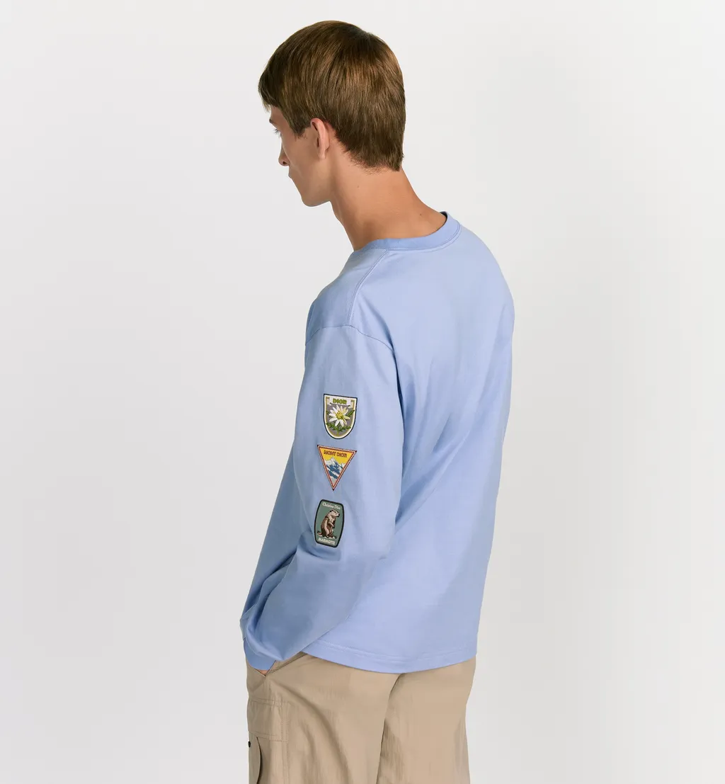 Dior Mountain Long-Sleeved T-Shirt, Relaxed Fit