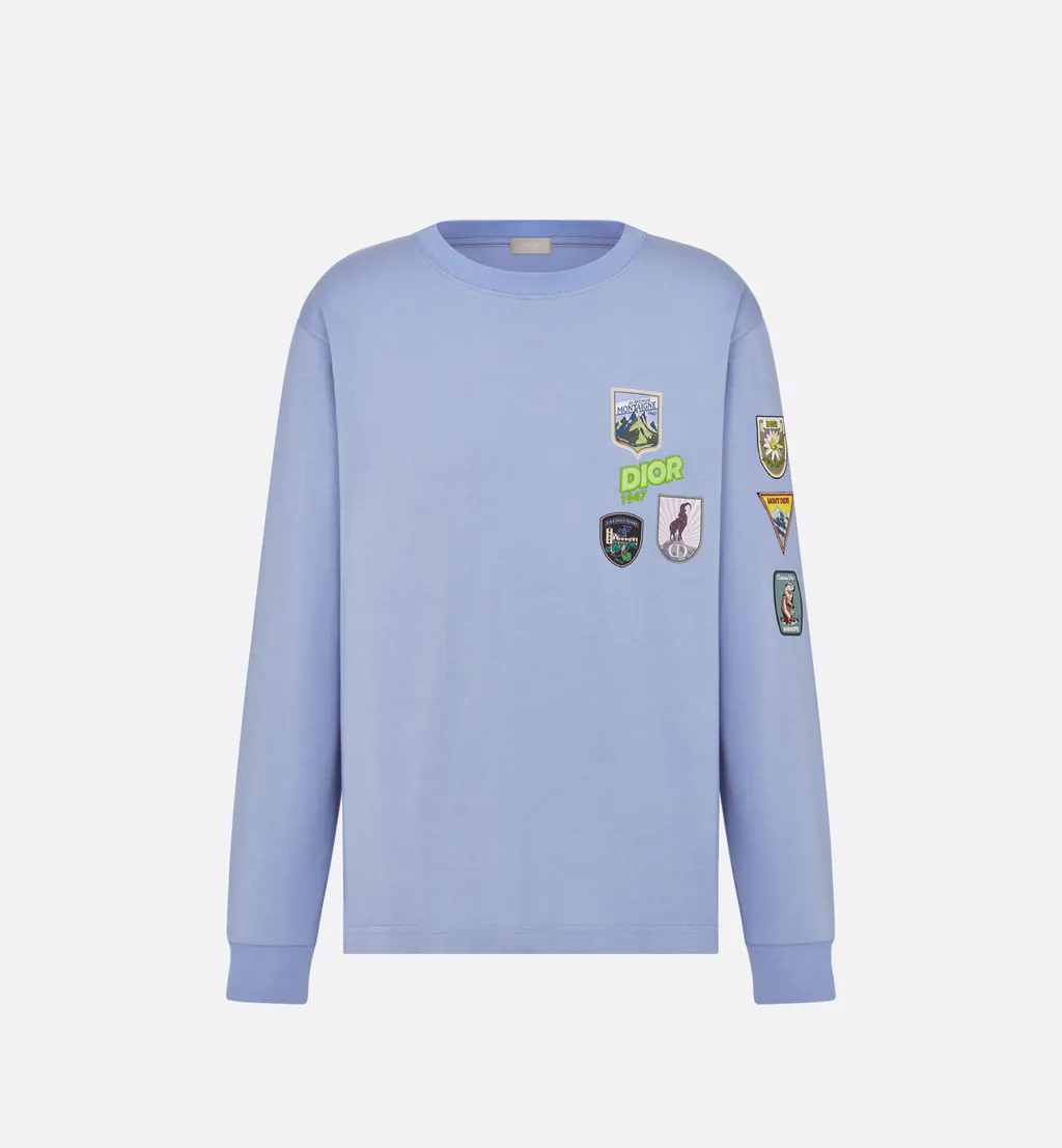 Dior Mountain Long-Sleeved T-Shirt, Relaxed Fit