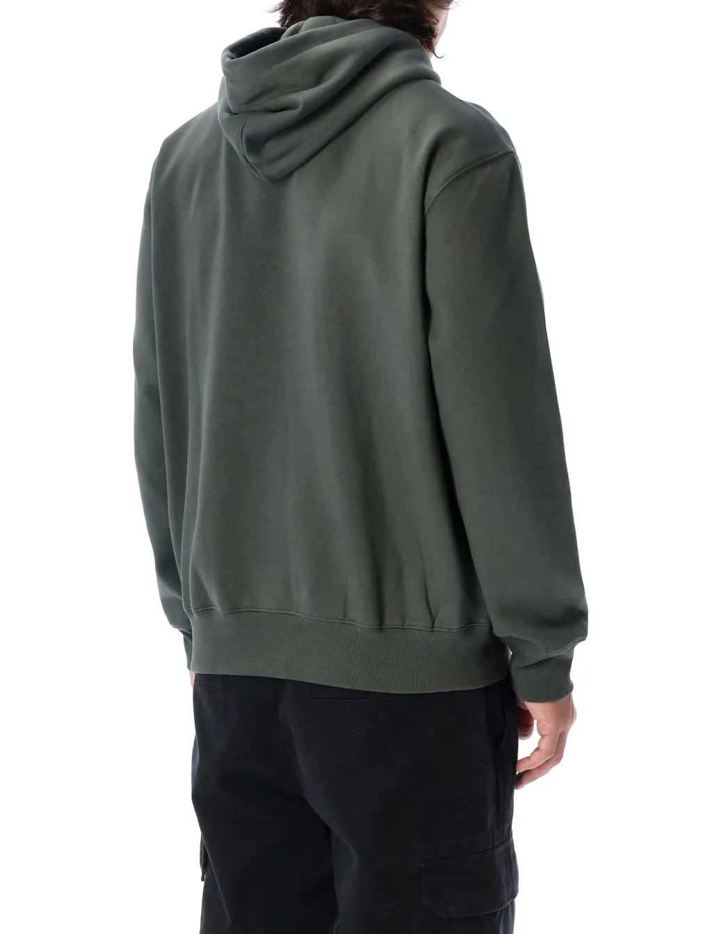 Carhartt Wip Logo Embroidered Long-Sleeved Hoodie