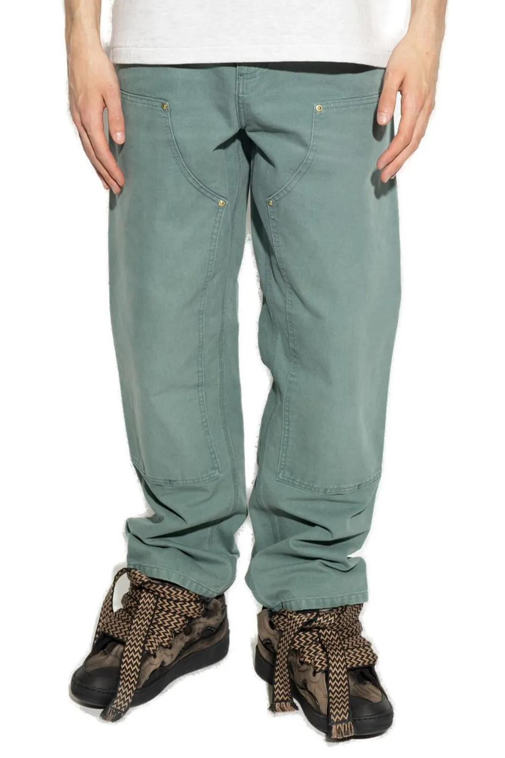 Carhartt Wip Double Knee Relaxed Straight Fit Pants