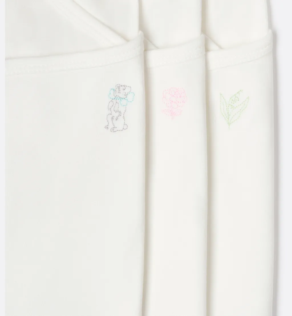 Set Of Long-Sleeved Bodysuits