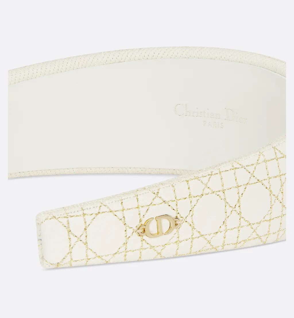 Wide Cannage Dior Band Headband