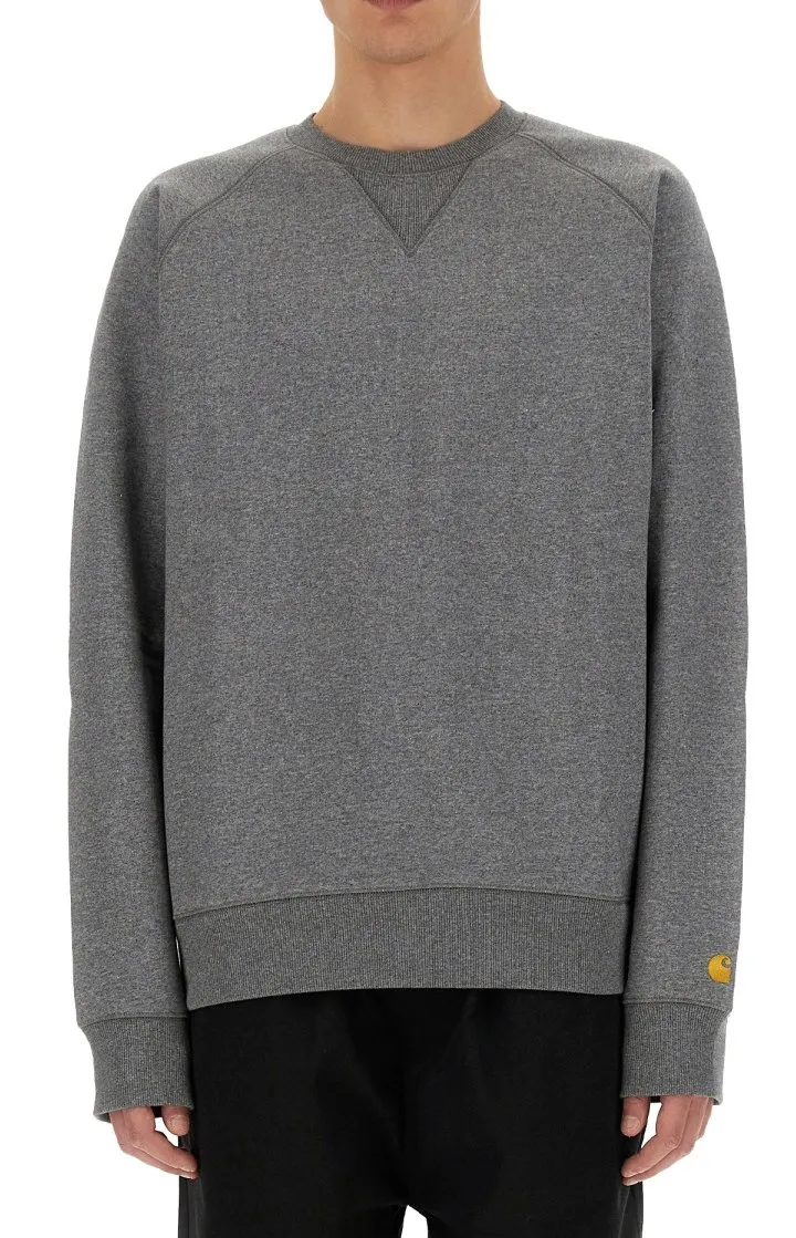 Carhartt Wip Chase Logo-Embroidered Crewneck Sweatshirt