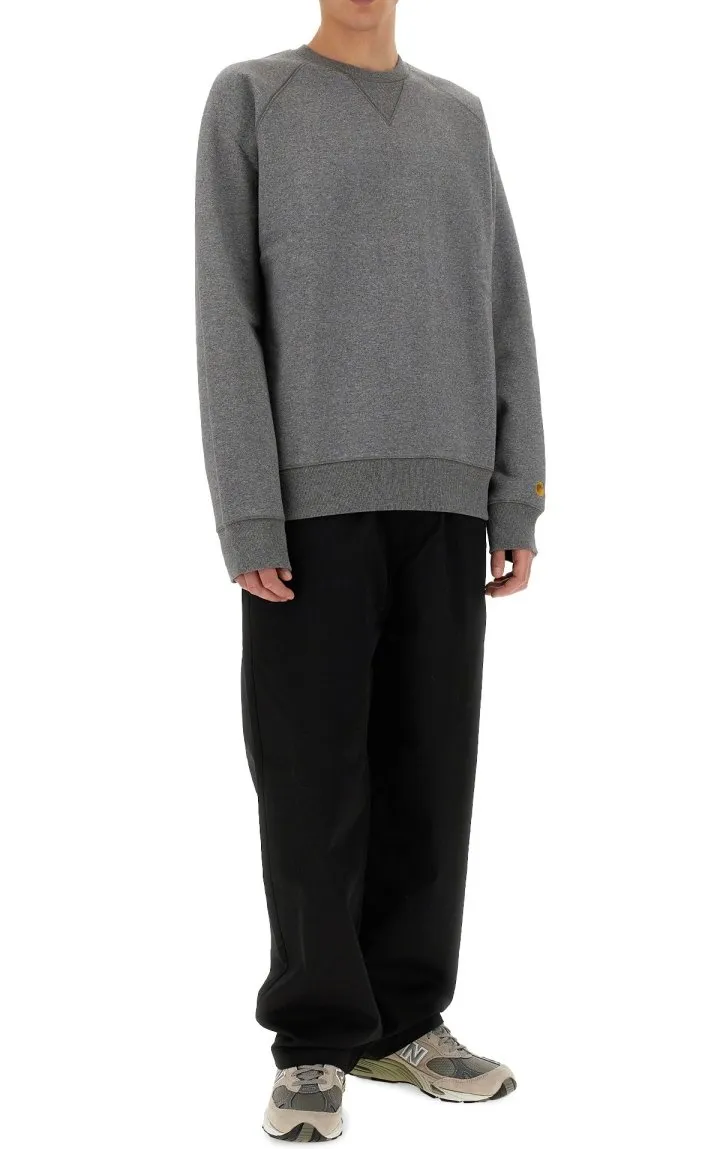 Carhartt Wip Chase Logo-Embroidered Crewneck Sweatshirt