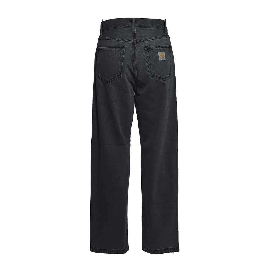 Carhartt Wip Logo Patch Wide Leg Jeans