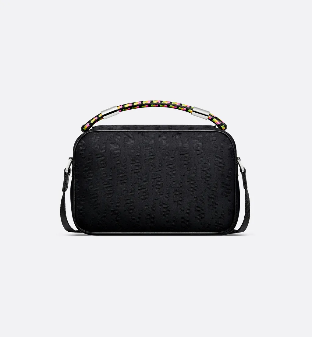 Dior And Lewis Hamilton Zipped Messenger Bag