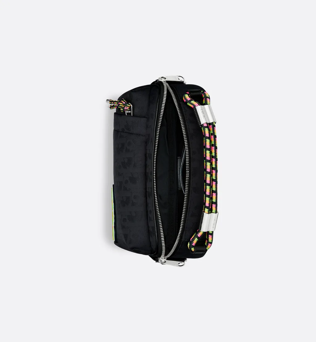Dior And Lewis Hamilton Zipped Messenger Bag