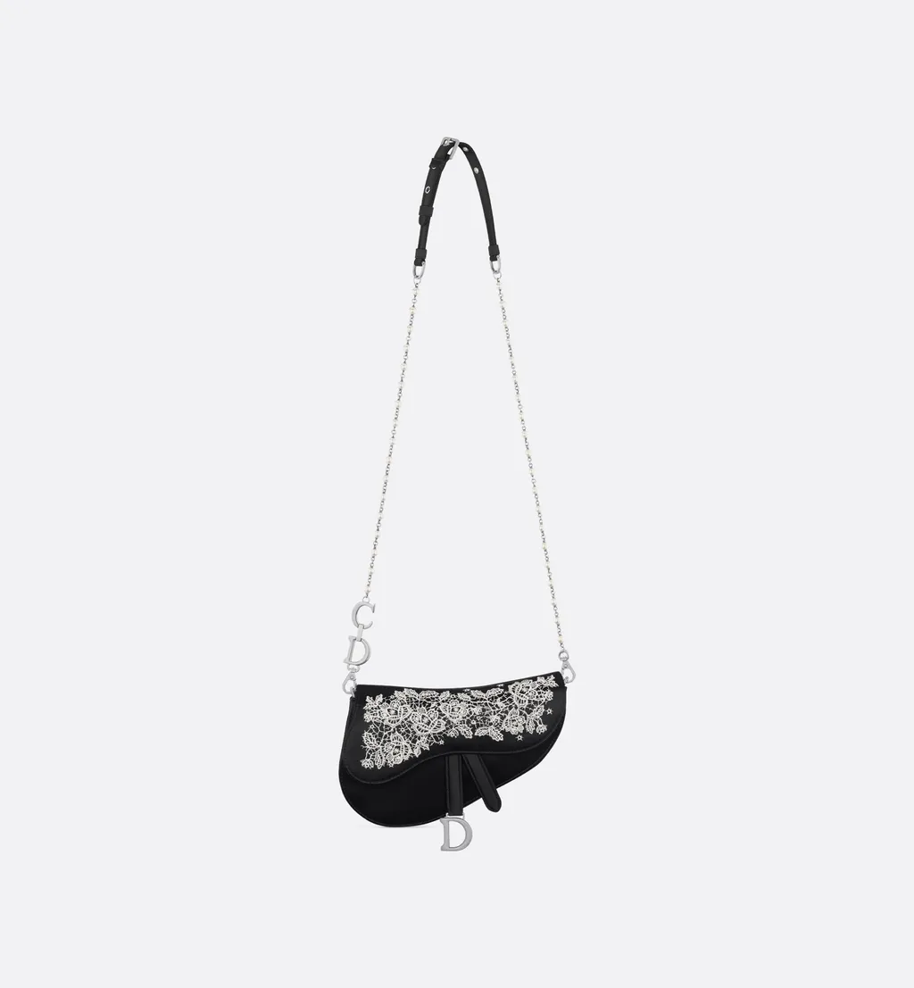 Small Saddle Bag With Chain