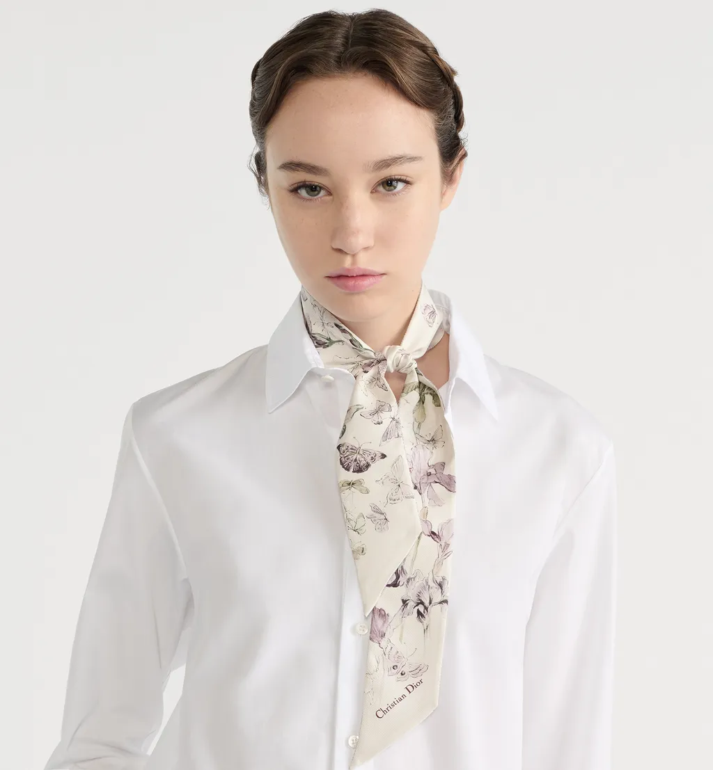 Butterflies & Iris Mitzah Scarf