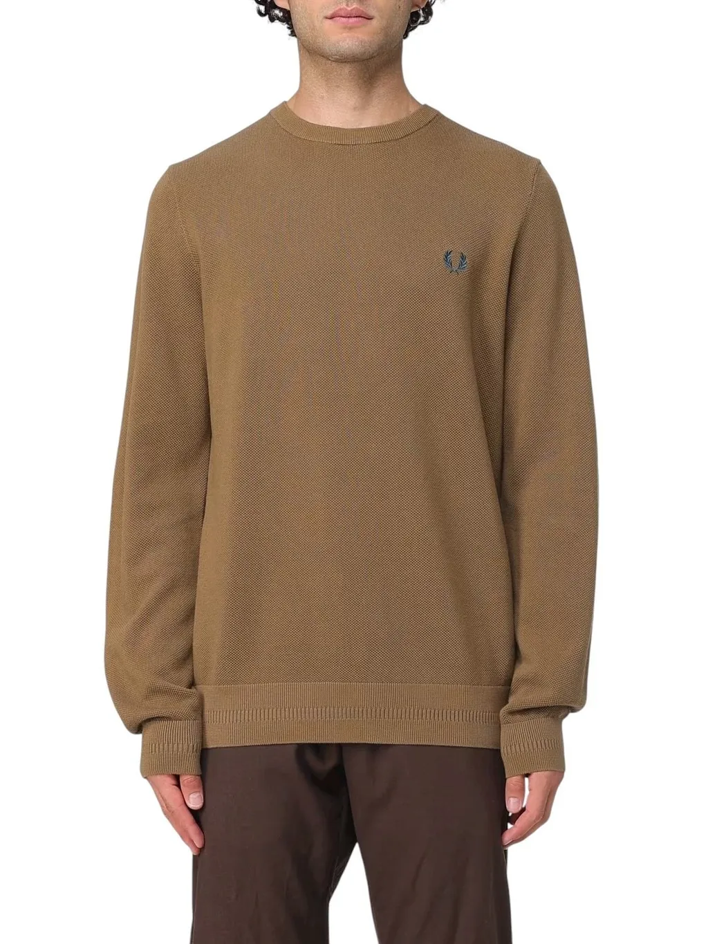 Fred Perry Pique Stitch Jumper