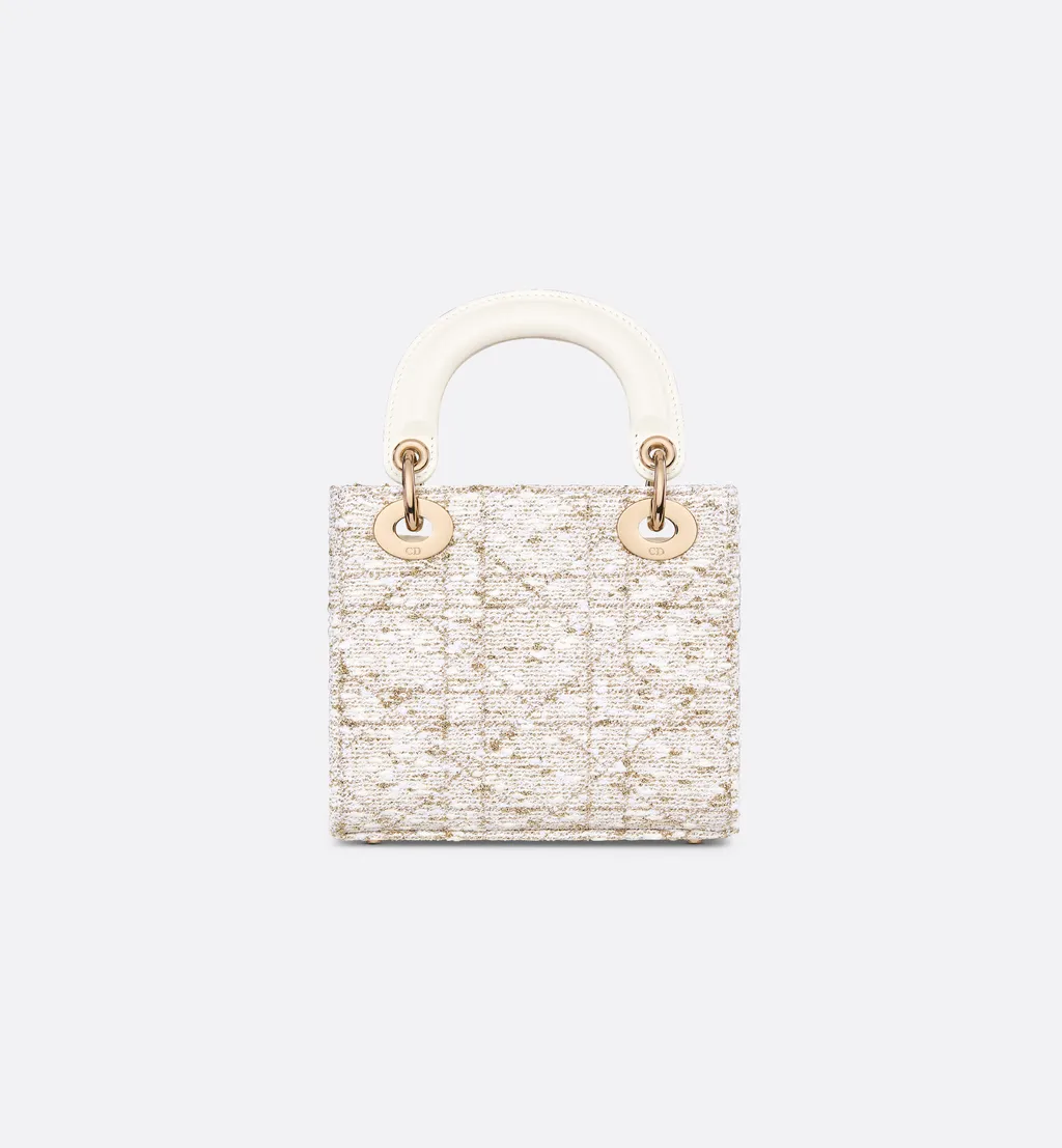 Dior Or Mini Lady Dior Bag