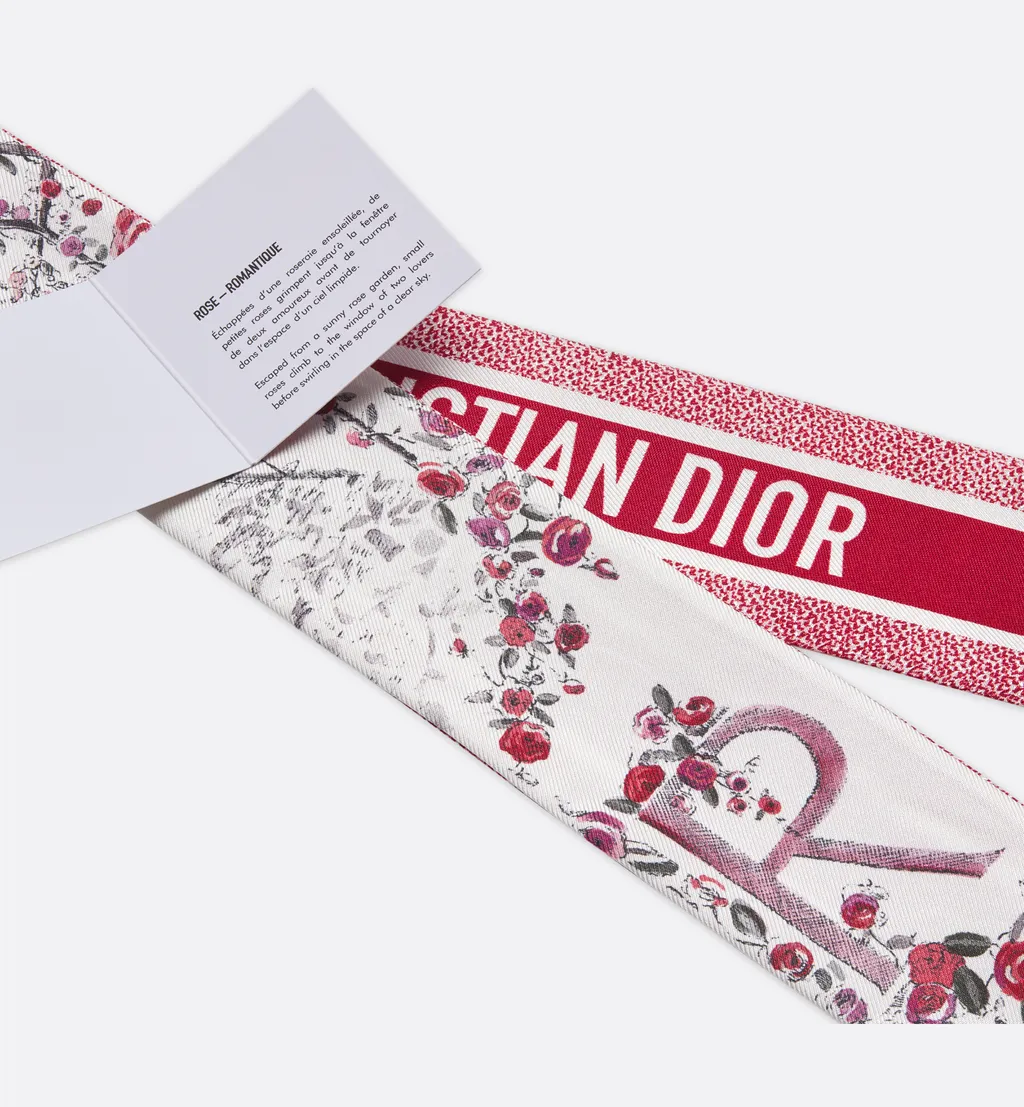 Abcdior R Rose - Romantique Mitzah Scarf