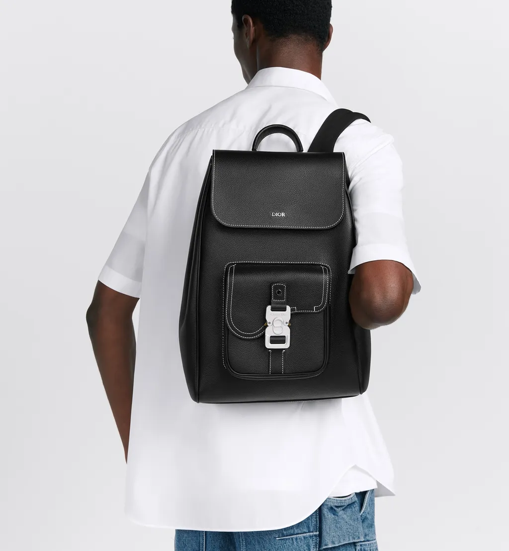 Saddle Backpack With Flap