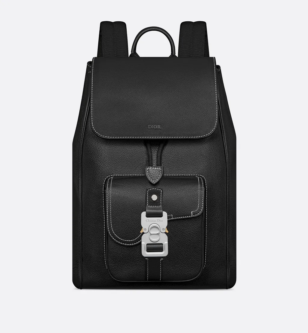 Saddle Backpack With Flap
