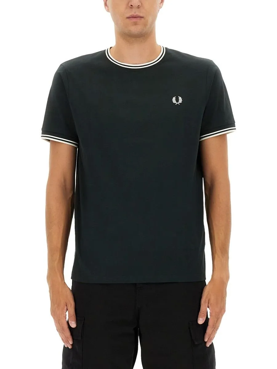 Fred Perry Double Stripe T-Shirt