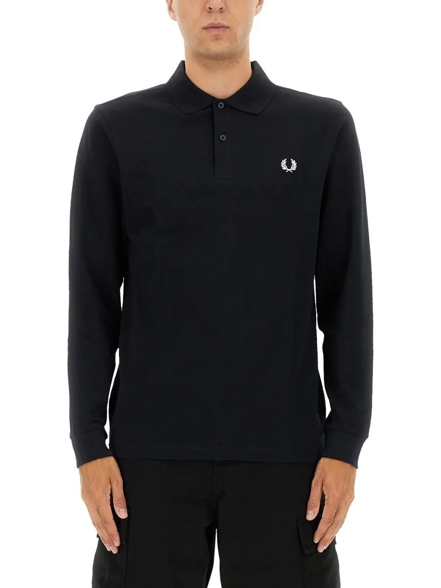 Fred Perry Long-Sleeve Polo Shirt