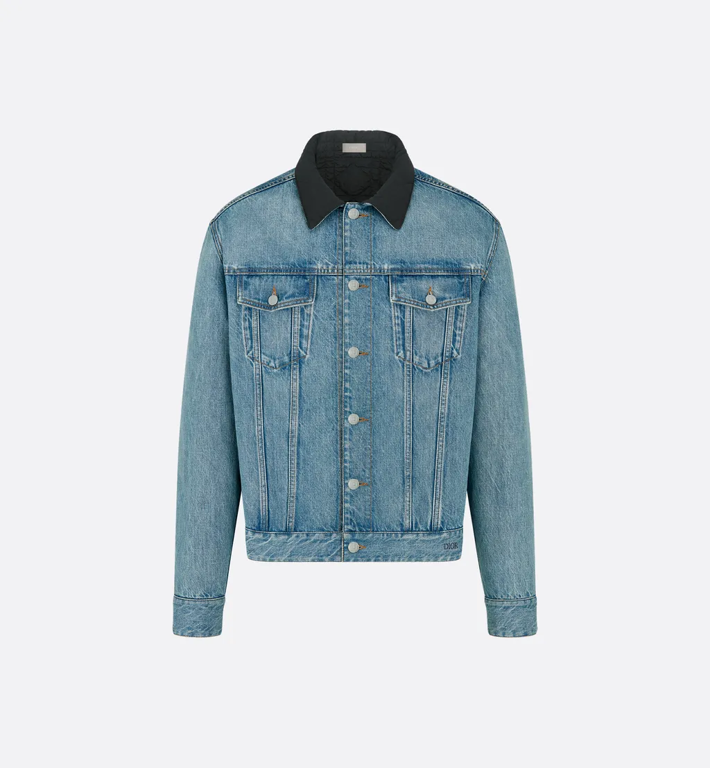 Reversible Cannage Jean Jacket
