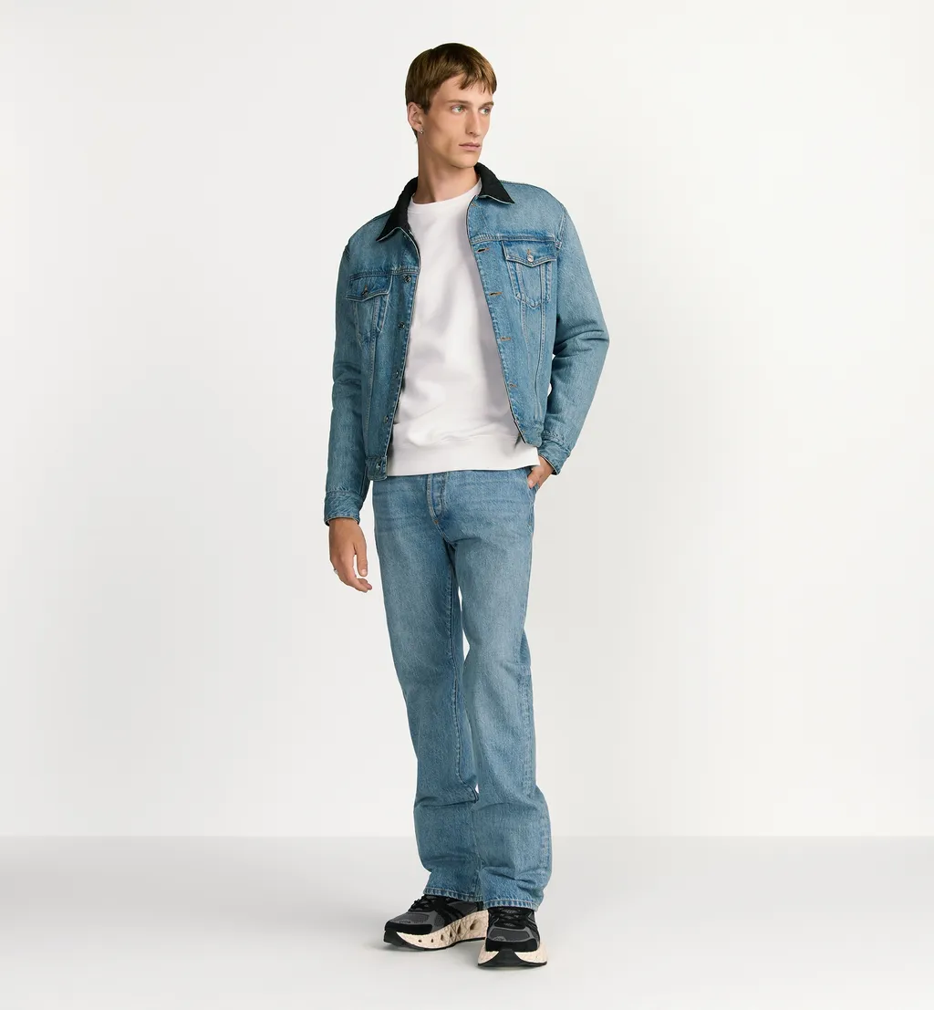 Reversible Cannage Jean Jacket