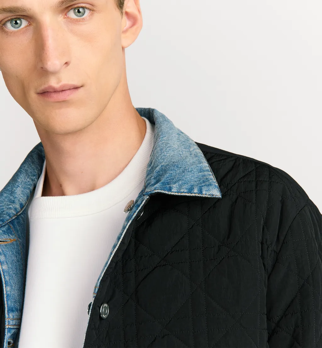 Reversible Cannage Jean Jacket
