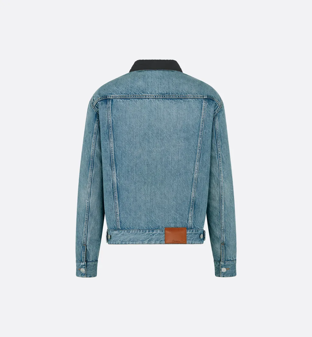 Reversible Cannage Jean Jacket