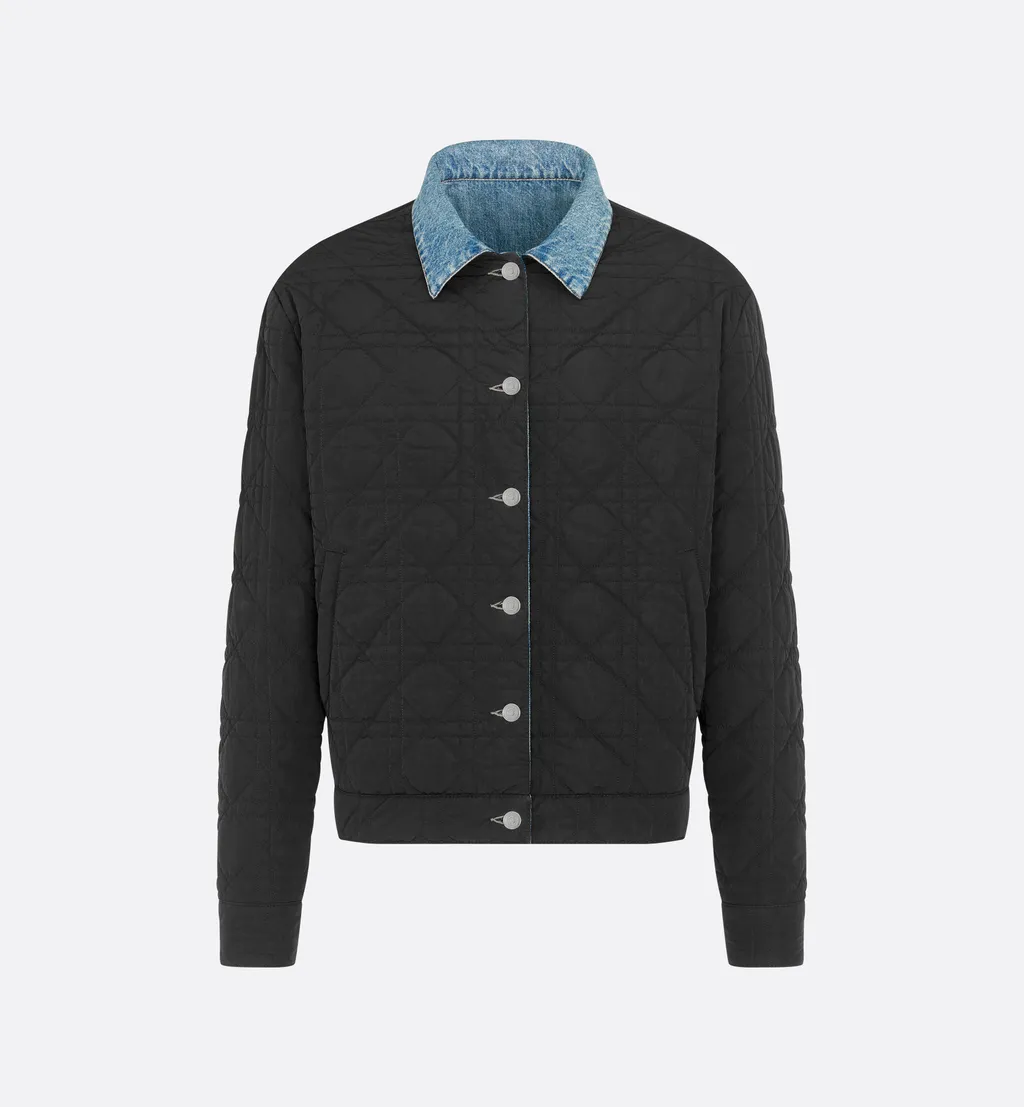 Reversible Cannage Jean Jacket
