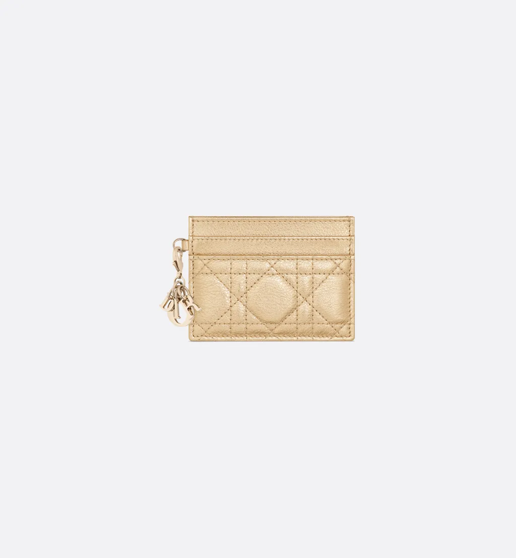 Lady Dior Freesia Card Holder