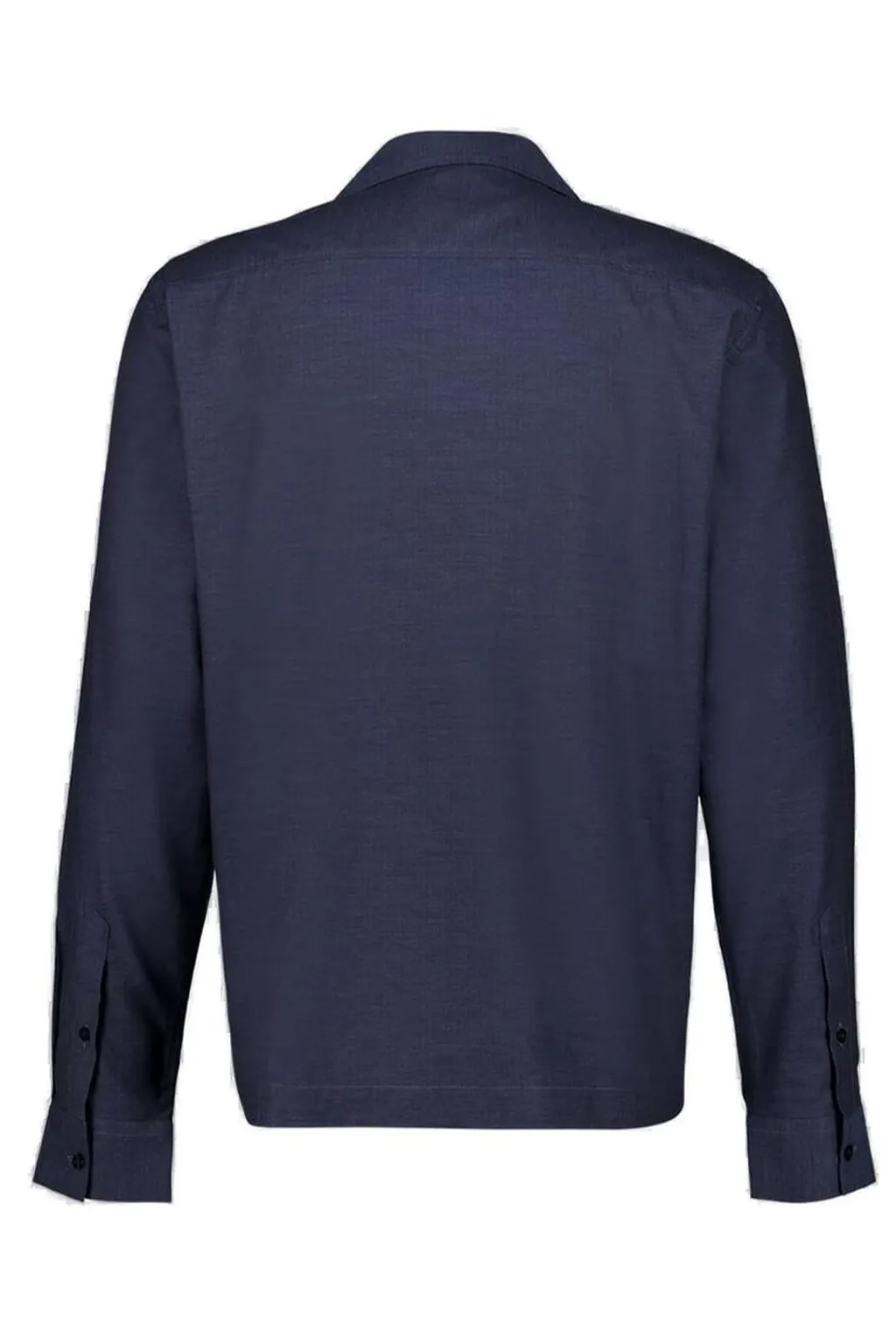 Frescobol Carioca Herringbone Buttoned Flannel Shirt