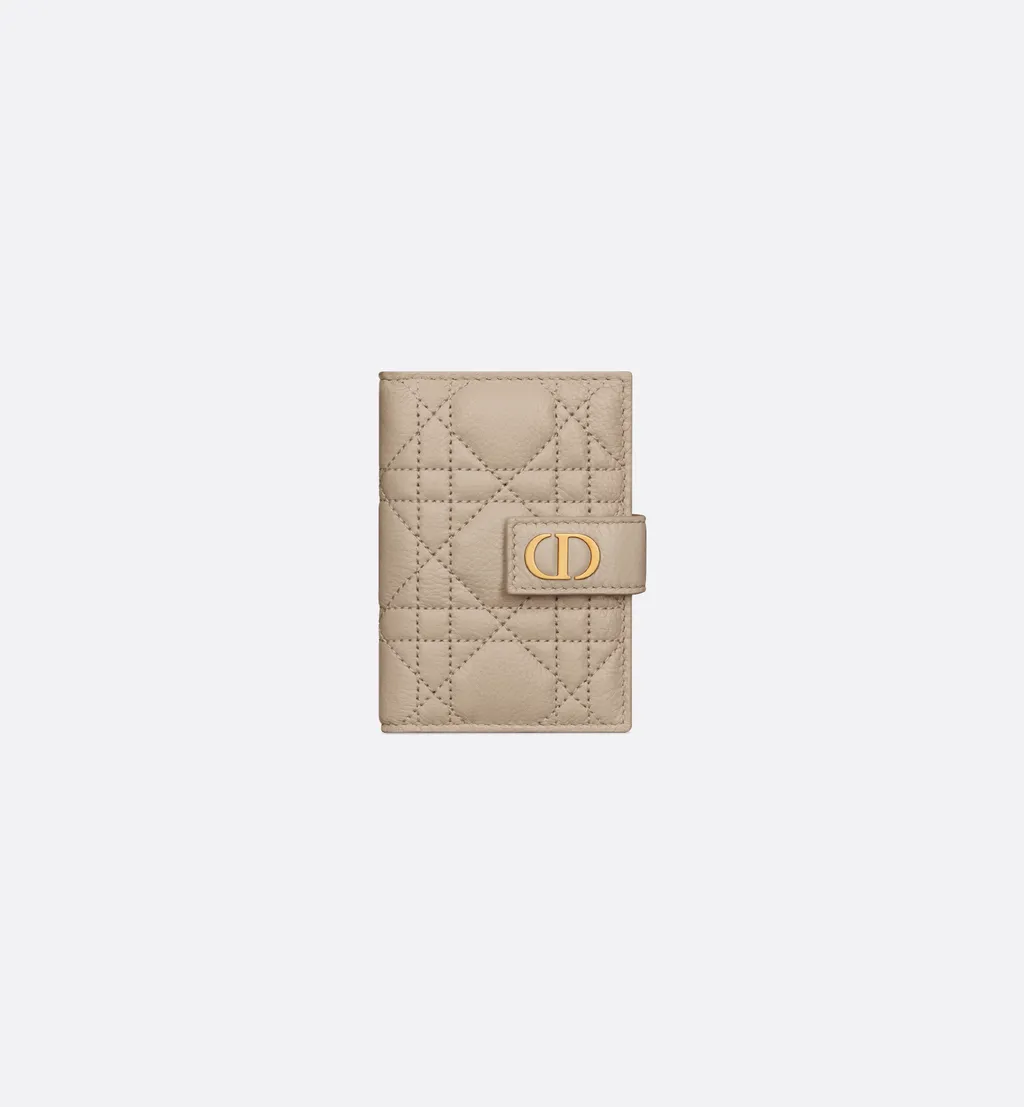 Dior Caro Dandelion Card Holder