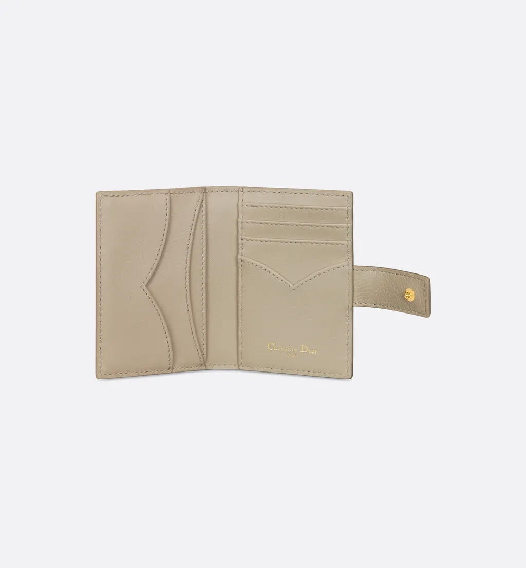Dior Caro Dandelion Card Holder