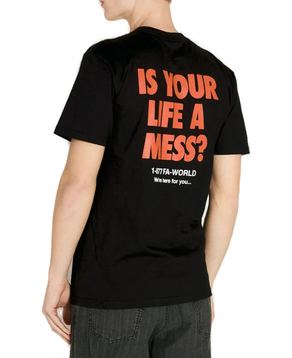 Fucking Awesome Is Your Life A Mess Jersey T-Shirt