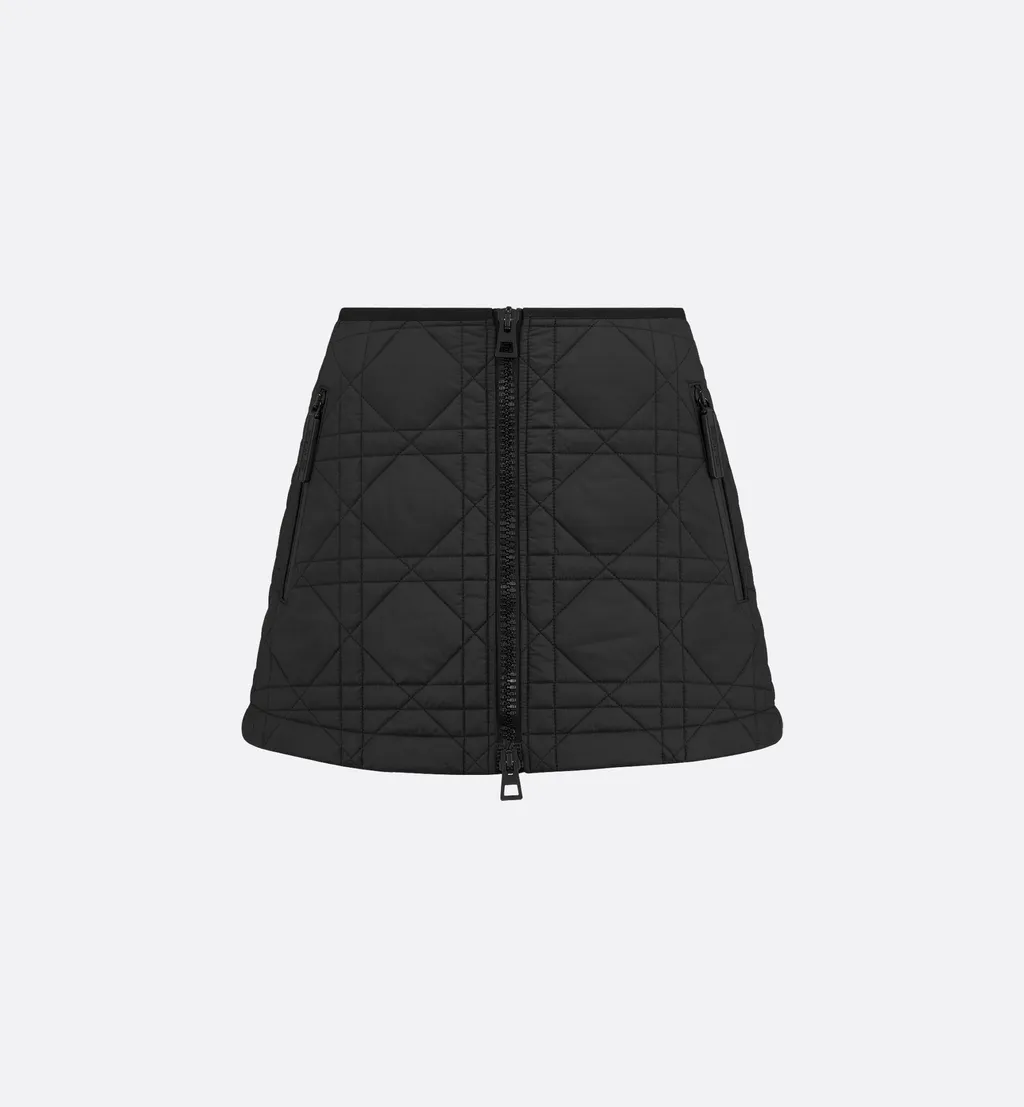 Macrocannage Miniskirt