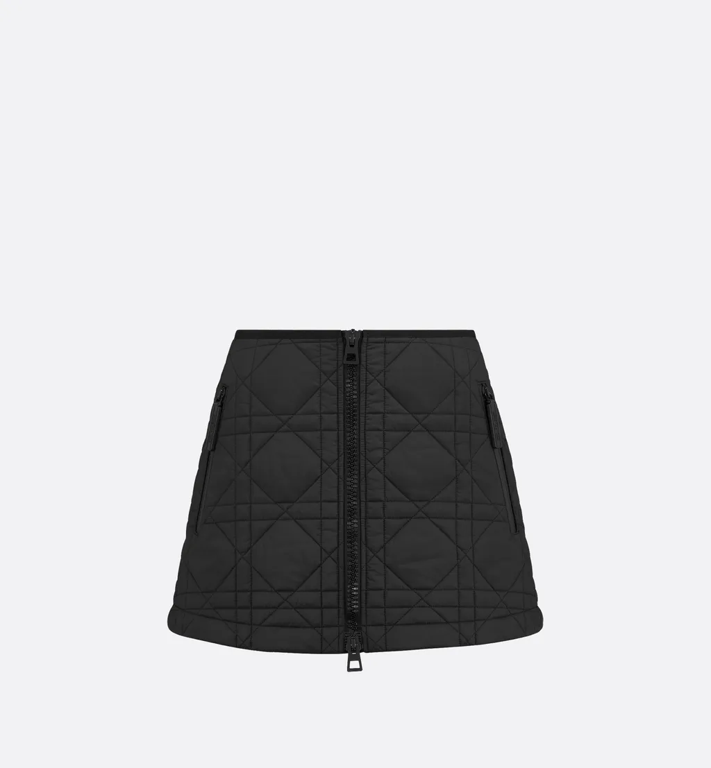 Macrocannage Miniskirt