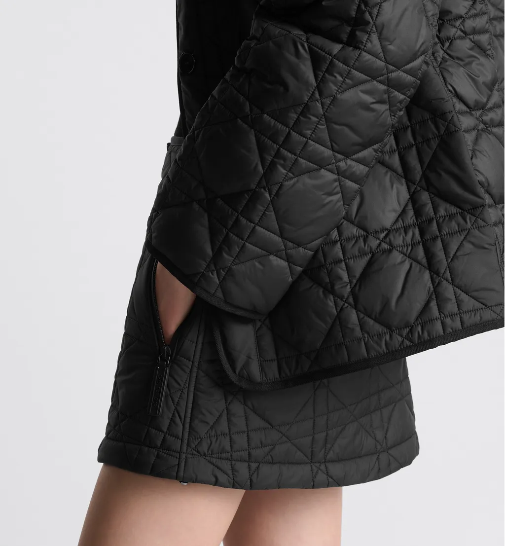 Macrocannage Miniskirt