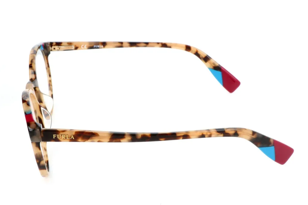 Furla Oval Frame Glasses