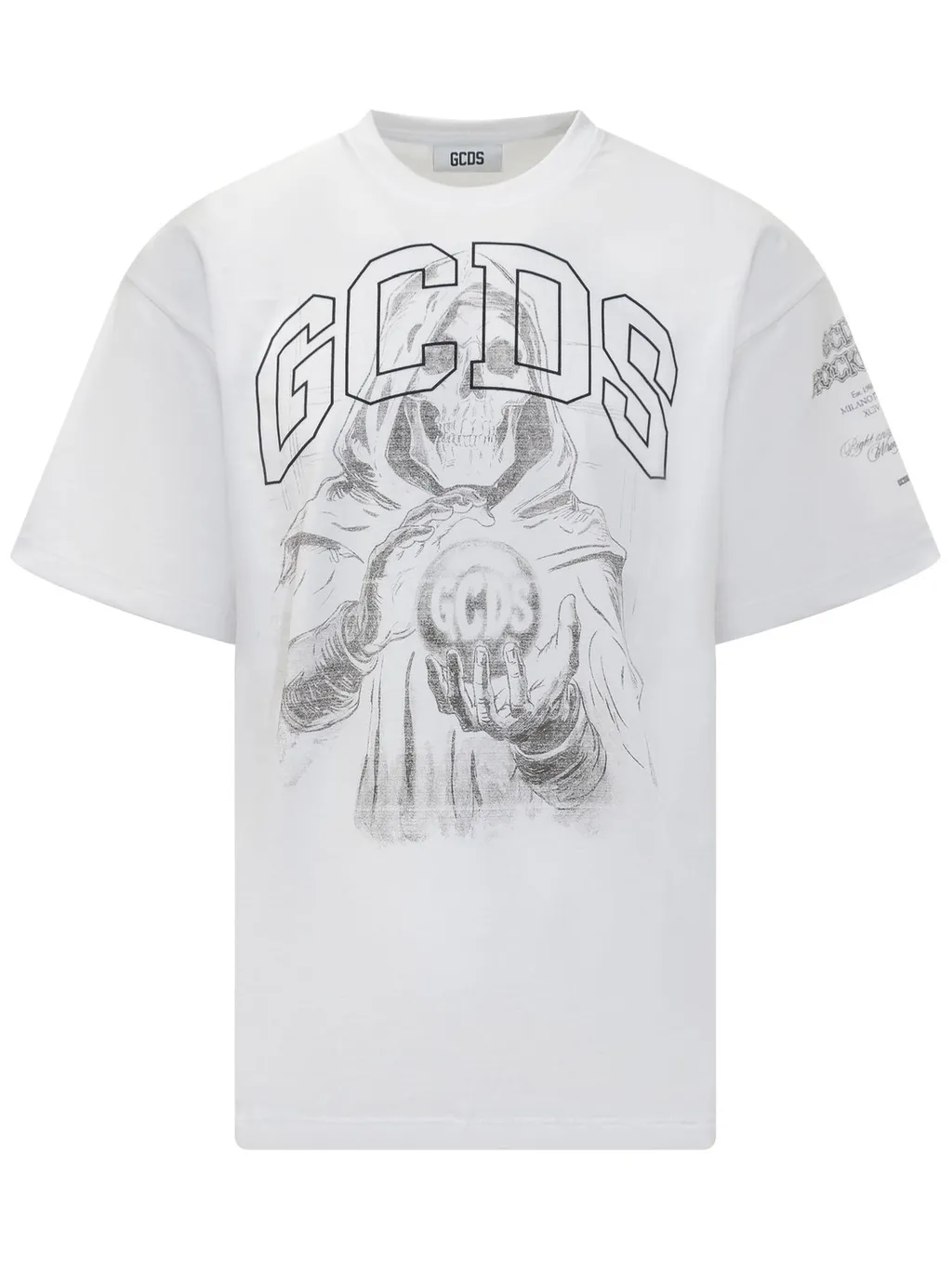 Gcds Gothic Printed T-Shirt