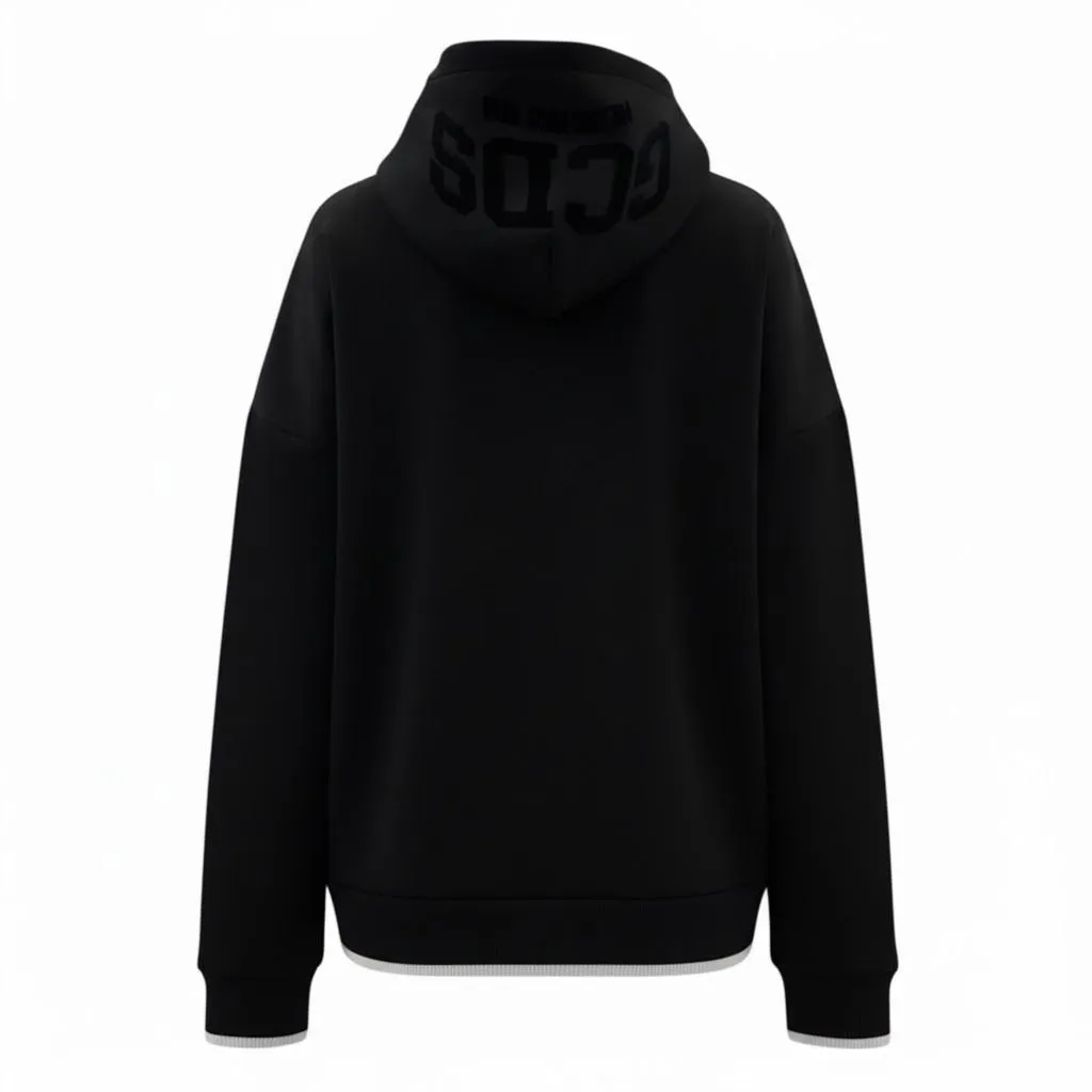 Gcds Logo Detailed Drawstring Hoodie