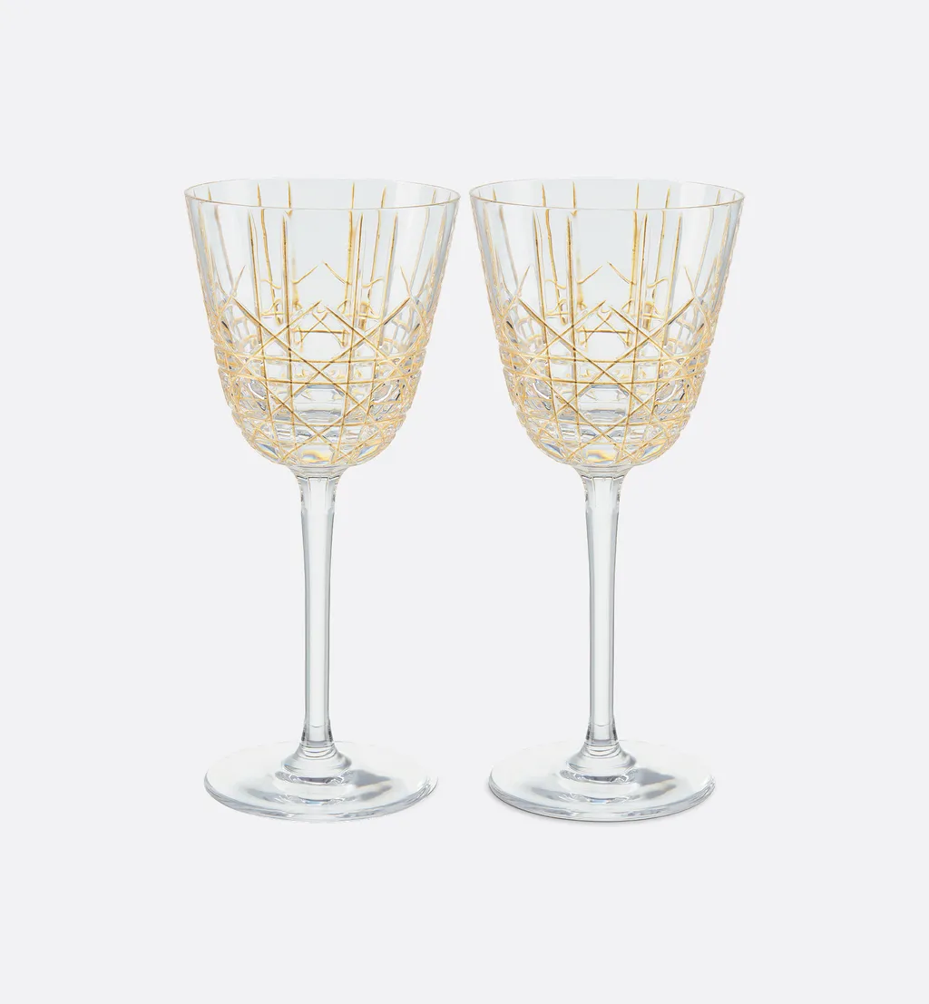 Set Of Two Wine Glasses