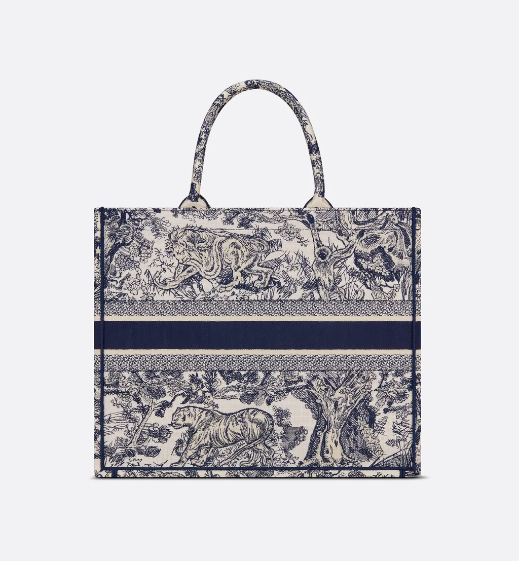 Large Dior Book Tote
