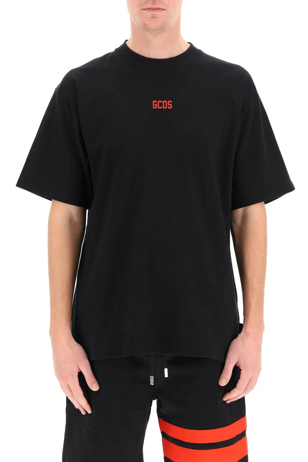 Gcds Logo Detailed Crewneck T-Shirt