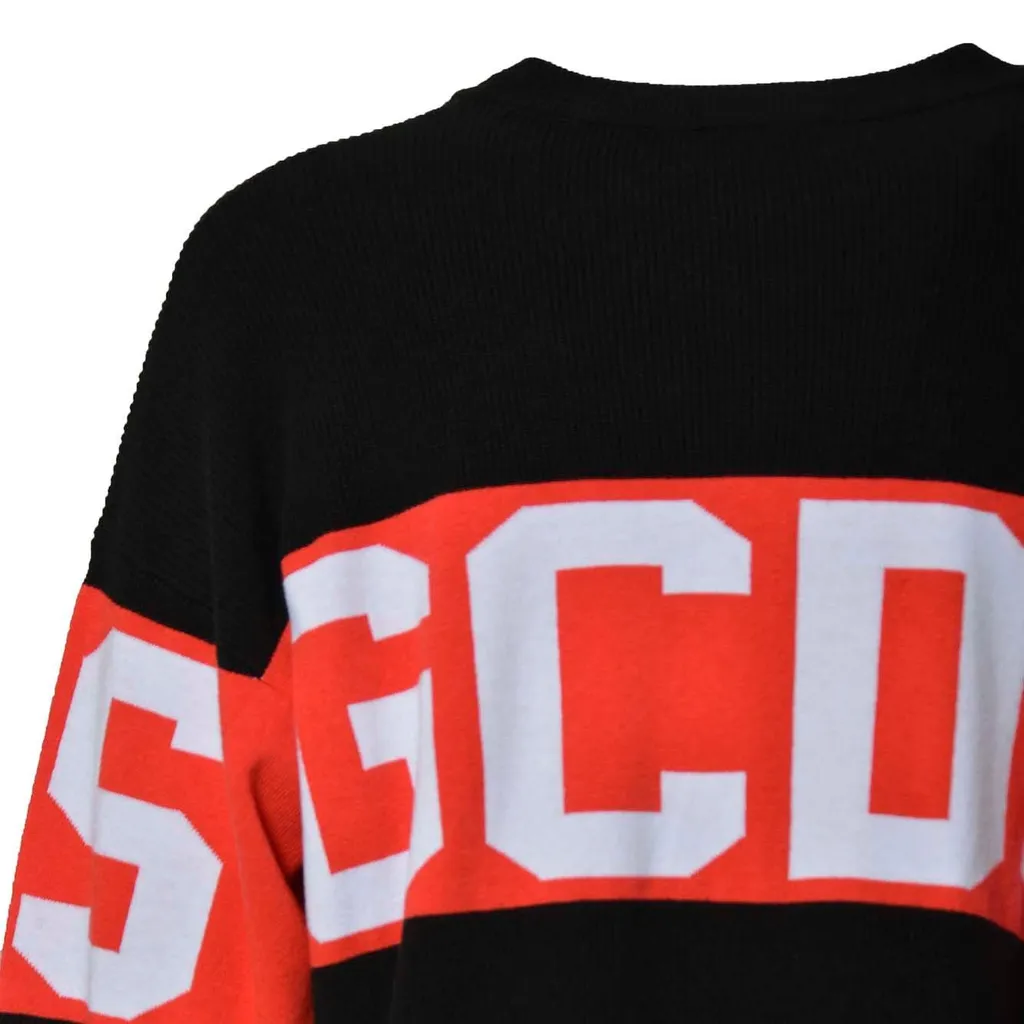 Gcds Band-Logo Drop Shoulder Sweatshirt