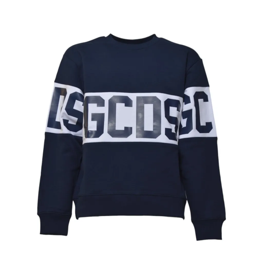 Gcds Logo Band Crewneck Sweatshirt