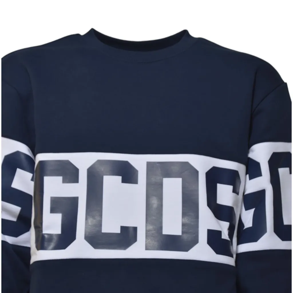 Gcds Logo Band Crewneck Sweatshirt