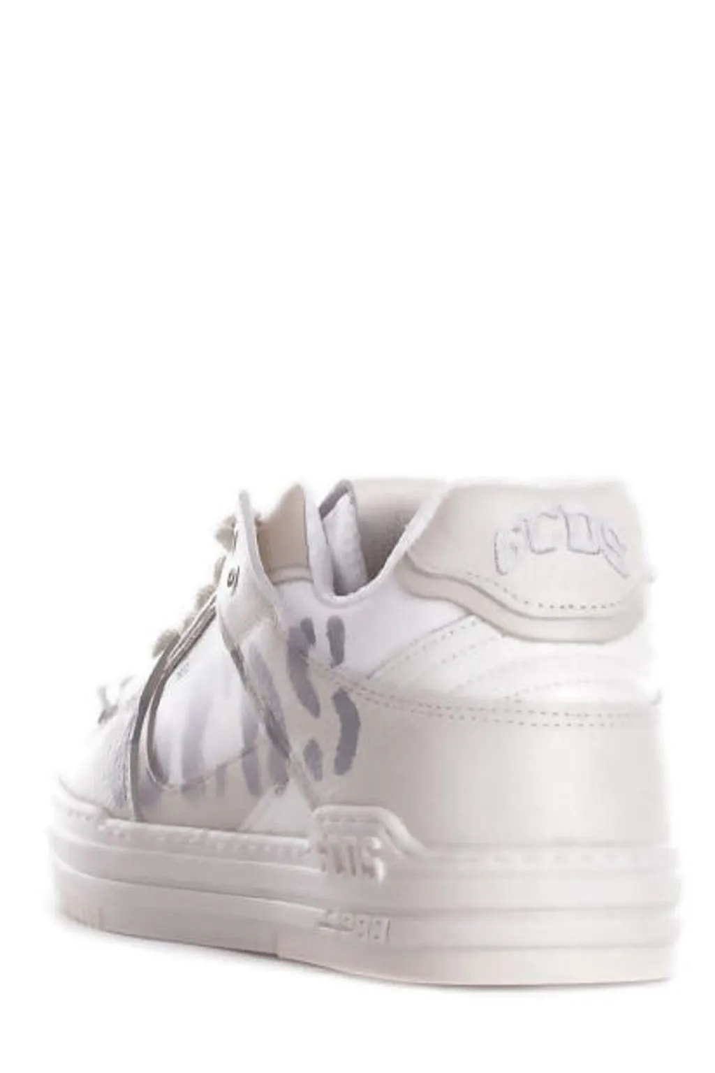 Gcds Logo Printed Lace-Up Sneakers